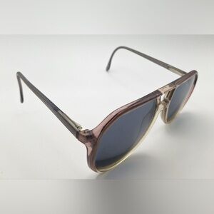 Luxottica Gordon Gray Translucent Pilot Sunglasses Frames Only